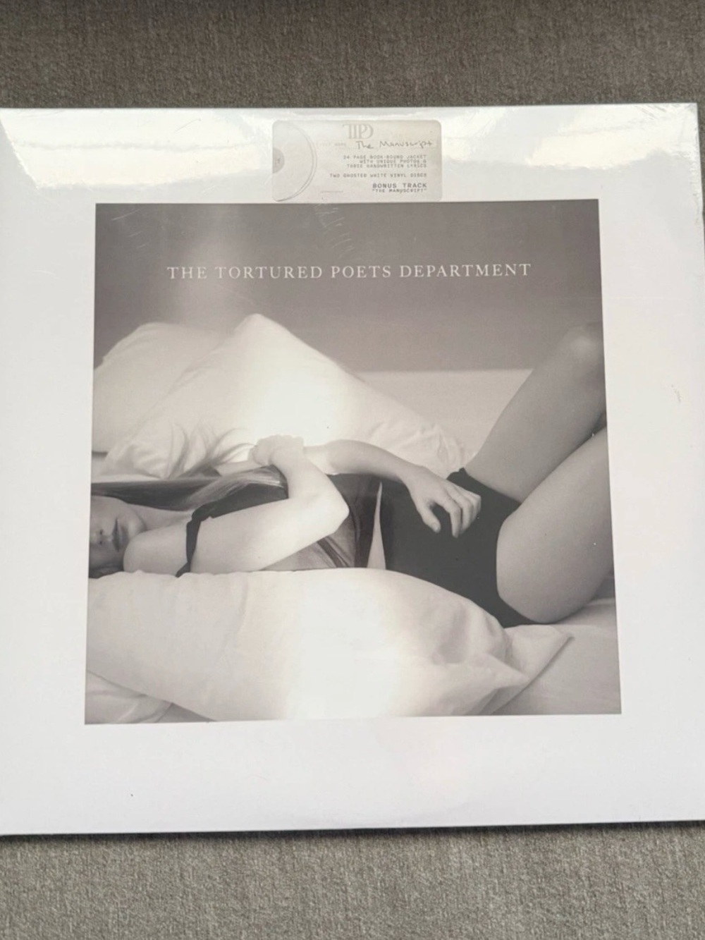 Taylor Swift The Tortured Poets Department LP 12" Vinyl SEALED Republic
